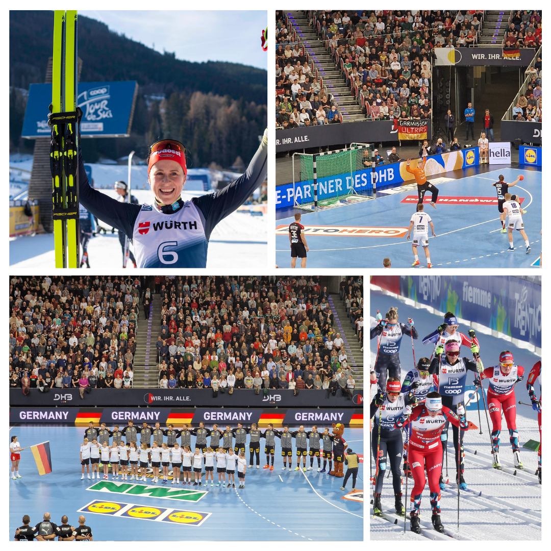 What do a #DHB international match and the Tour de Ski have in common?