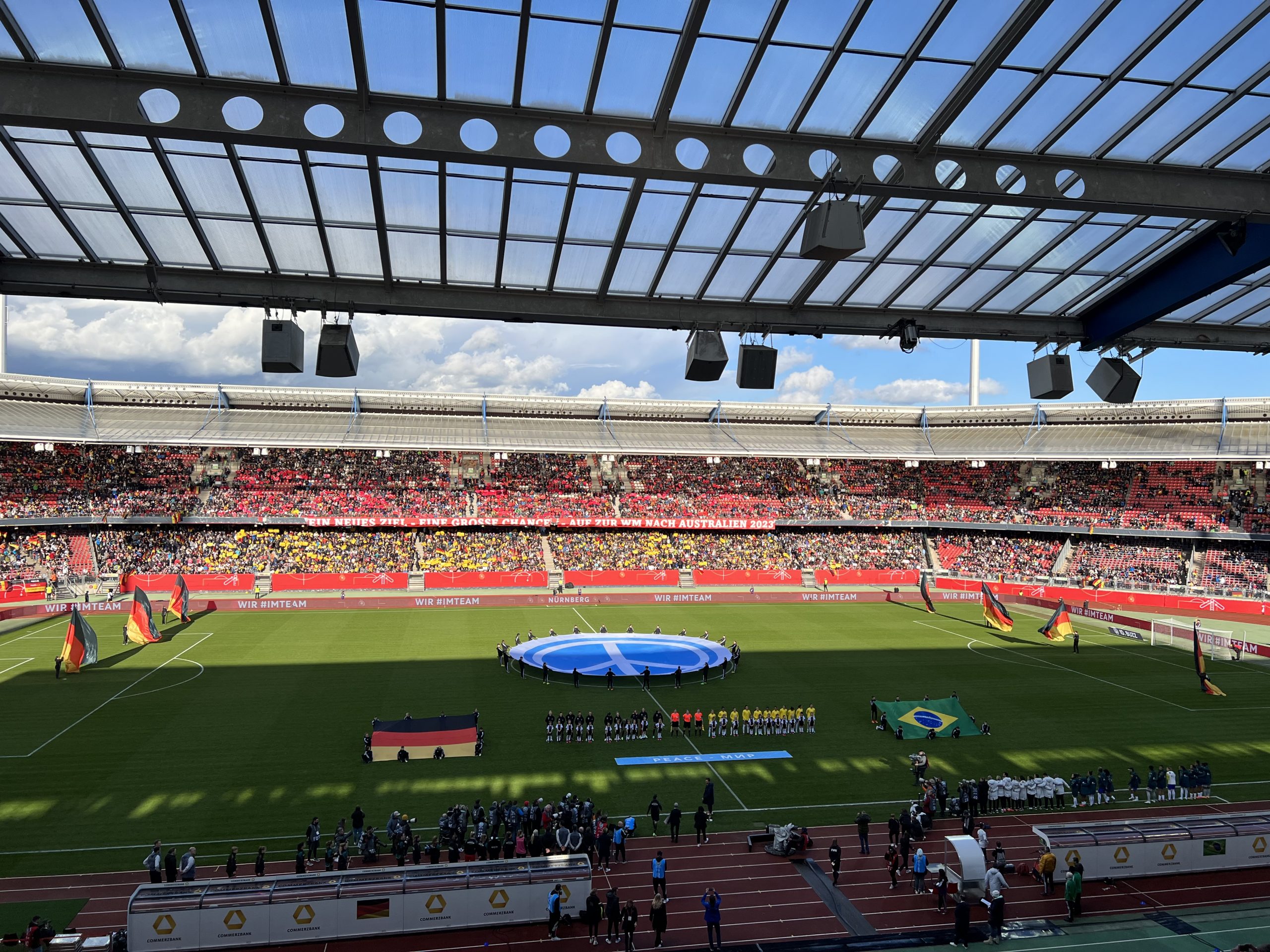 Germany vs. Brazil – The sporting highlight of the @dfb_frauenteam !