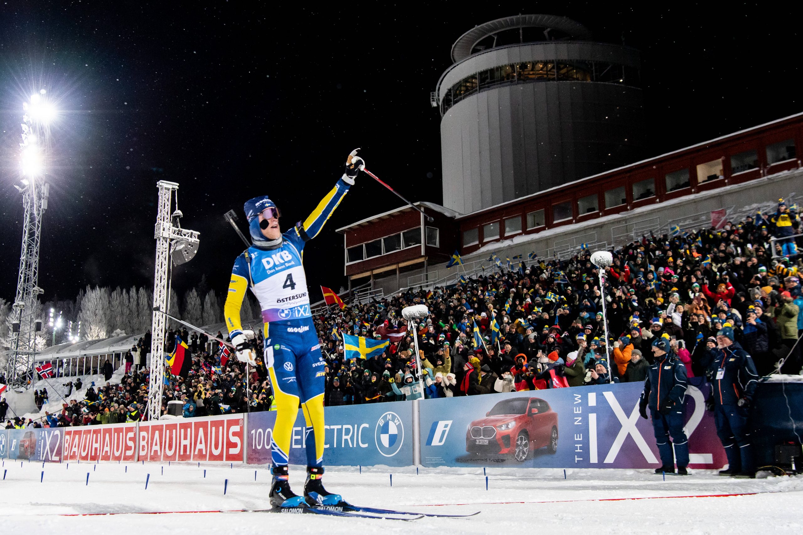 Biathlon im schwedischen Östersund