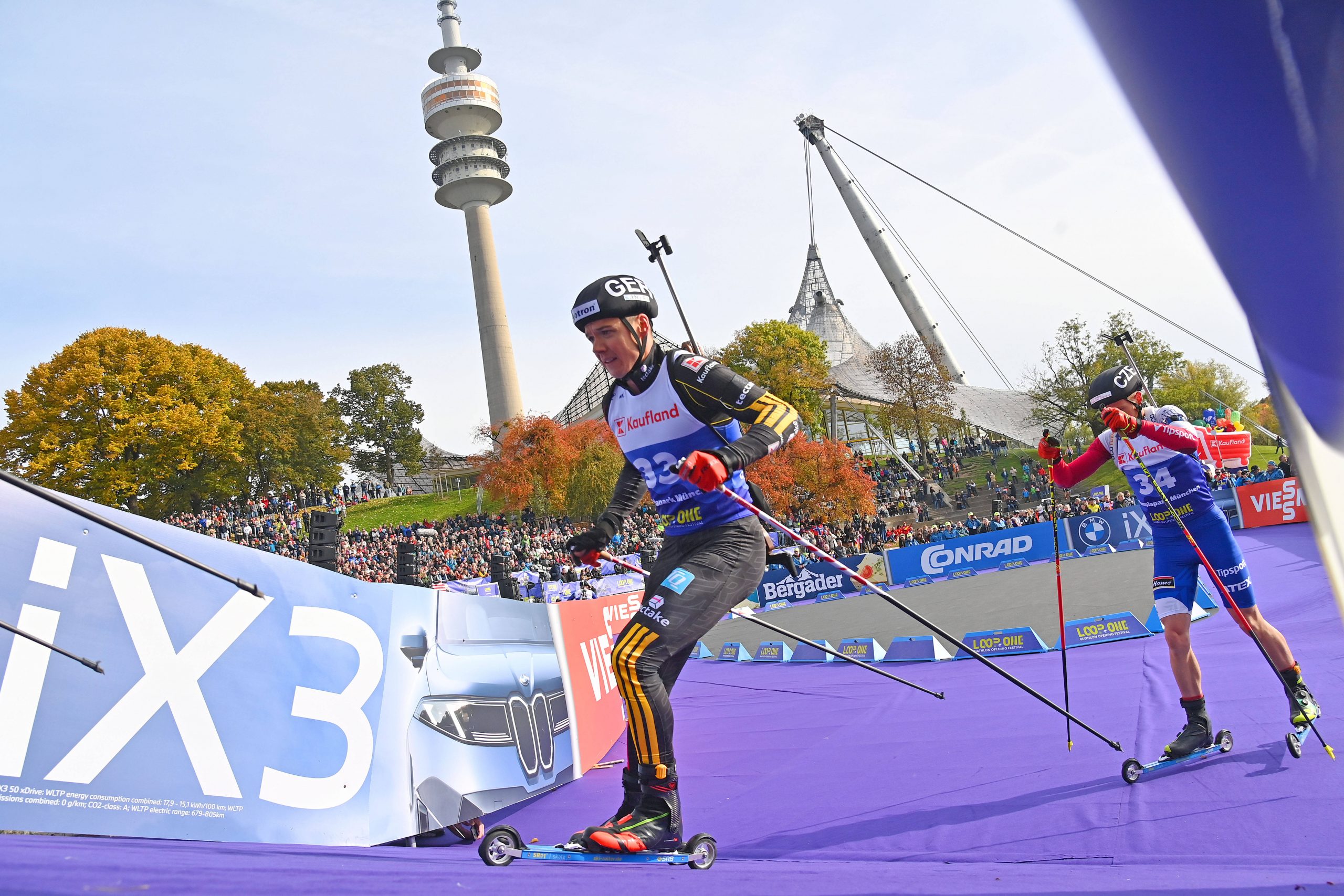Das gab’s so noch nie: Biathlon ohne Schnee!