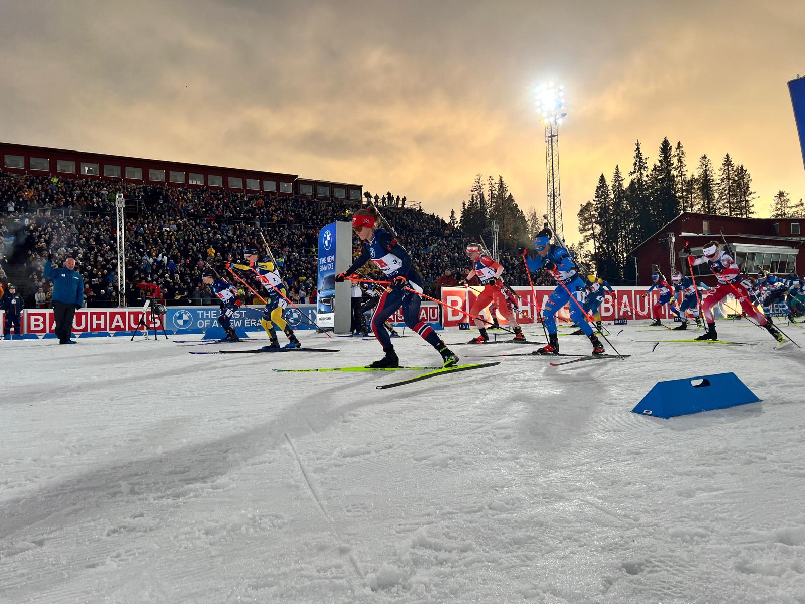 Auftakt in Östersund!