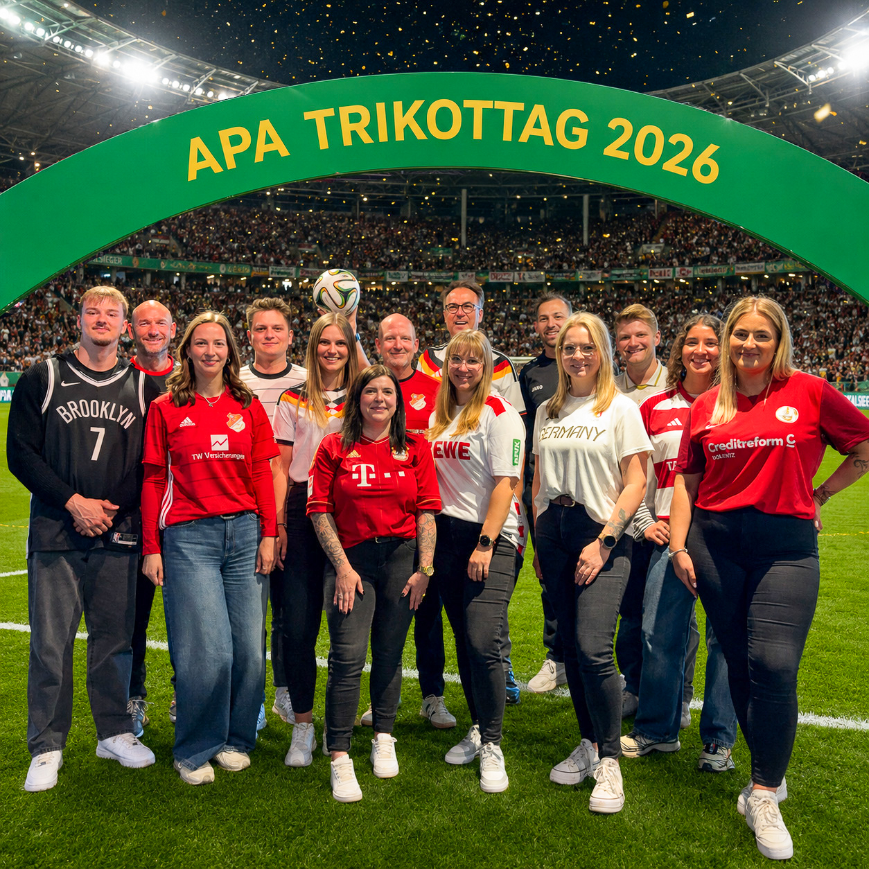 Das ganze Land trägt Trikot und wir mittendrin!